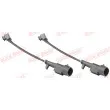 QUICK BRAKE WS 0280 A - Contact d'avertissement, usure des plaquettes de frein