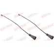 Contact d'avertissement, usure des plaquettes de frein QUICK BRAKE [WS 0282 A]