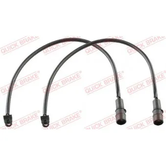 Contact d'avertissement, usure des plaquettes de frein QUICK BRAKE WS 0387 A pour PORSCHE 944 2.5 - 150cv