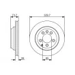 BOSCH 0 986 479 S20 - Jeu de 2 disques de frein avant