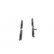 BOSCH 0 986 495 146 - Jeu de 4 plaquettes de frein avant