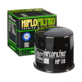 Filtre à huile HIFLO HF138 pour SUZUKI GSF BANDIT GSF 1200 Bandit - 98cv