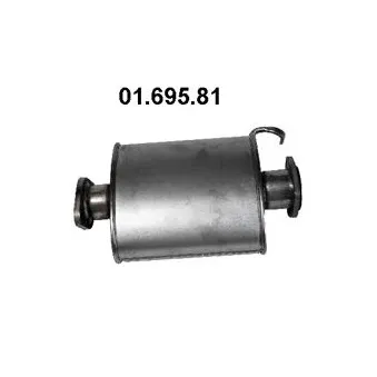 Silencieux avant EBERSPÄCHER [01.695.81]