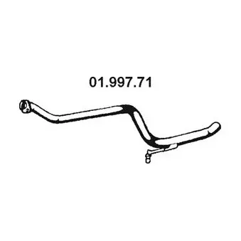 Tuyau d'échappement EBERSPÄCHER [01.997.71]