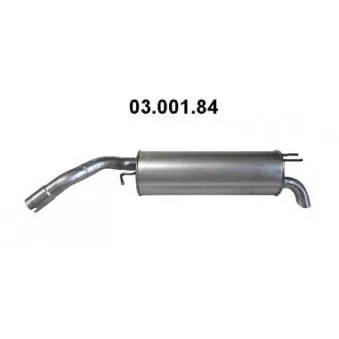 Silencieux arrière EBERSPÄCHER OEM 46832157