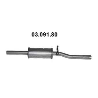 Silencieux central EBERSPÄCHER [03.091.80]