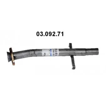 EBERSPÄCHER 03.092.71 - Tuyau d'échappement