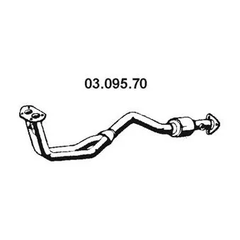 EBERSPÄCHER 03.095.70 - Tuyau d'échappement