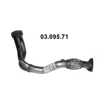 Tuyau d'échappement EBERSPÄCHER [03.095.71]