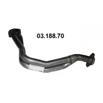 EBERSPÄCHER 03.188.70 - Tuyau d'échappement