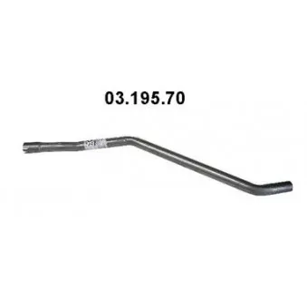 Tuyau d'échappement EBERSPÄCHER OEM 46427622