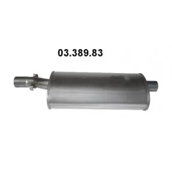 Silencieux arrière EBERSPÄCHER OEM 7579139