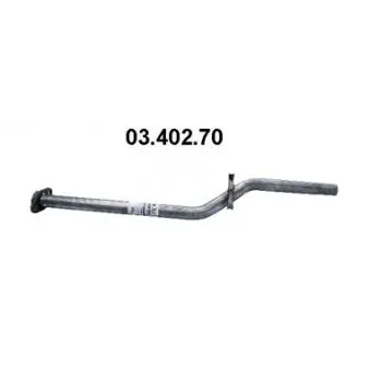 EBERSPÄCHER 03.484.70 - Tuyau d'échappement