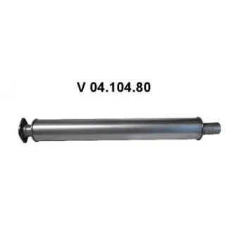 Silencieux avant EBERSPÄCHER OEM 1237286
