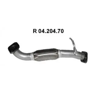 Tuyau d'échappement EBERSPÄCHER OEM 1232313