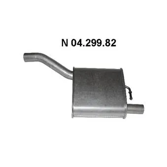 Silencieux arrière EBERSPÄCHER OEM 1341333