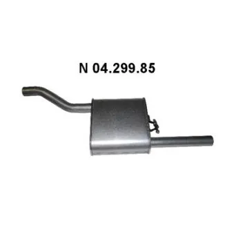 Silencieux arrière EBERSPÄCHER OEM 1341334