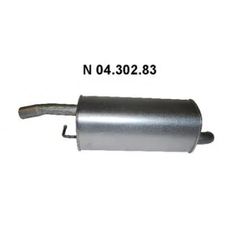 Silencieux arrière EBERSPÄCHER OEM 1151165