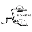 Silencieux arrière EBERSPÄCHER [04.497.83]