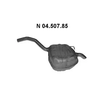 Silencieux arrière EBERSPÄCHER OEM 1465653