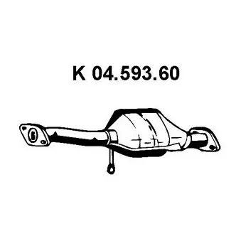 Catalyseur EBERSPÄCHER OEM 6773326