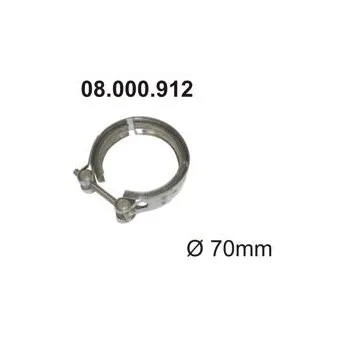 EBERSPÄCHER 08.000.912 - Raccord de tuyau, système d'échappement