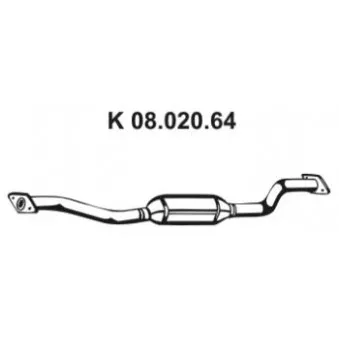 Catalyseur EBERSPÄCHER [08.020.64]