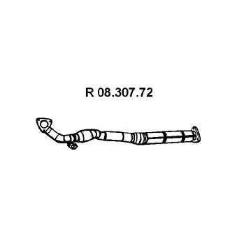EBERSPÄCHER 08.307.72 - Tuyau d'échappement