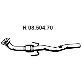 Tuyau d'échappement EBERSPÄCHER OEM 5854228