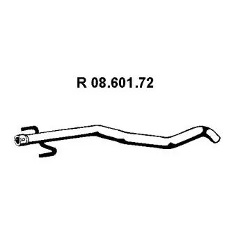 EBERSPÄCHER 08.601.72 - Tuyau d'échappement