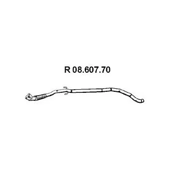 Tuyau d'échappement EBERSPÄCHER OEM 5854362