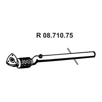 Tuyau d'échappement EBERSPÄCHER OEM 852580