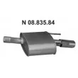 Silencieux arrière EBERSPÄCHER [08.835.84]