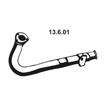 Tuyau d'échappement EBERSPÄCHER [13.6.01]