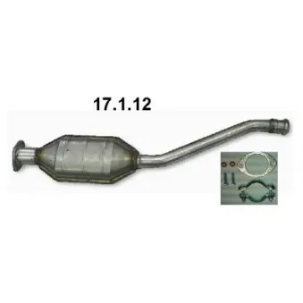 Catalyseur EBERSPÄCHER OEM 7700876145