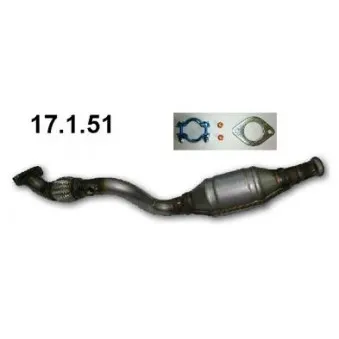Catalyseur EBERSPÄCHER OEM 7700847362