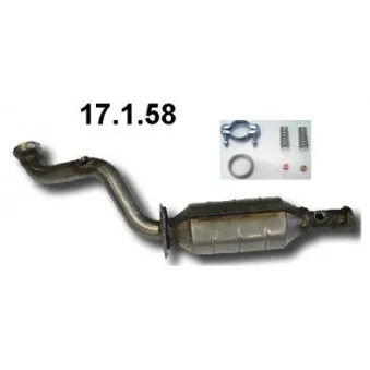 Catalyseur EBERSPÄCHER OEM 8200468535