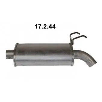 Silencieux arrière EBERSPÄCHER OEM 6025101924