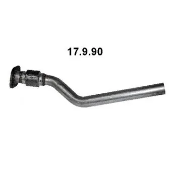 Tuyau d'échappement EBERSPÄCHER OEM 8200189554