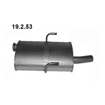 Silencieux arrière EBERSPÄCHER OEM 1726H9