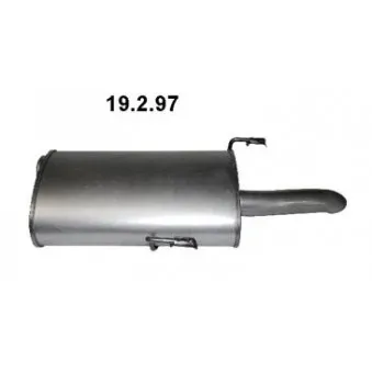 Silencieux arrière EBERSPÄCHER OEM 1726R3