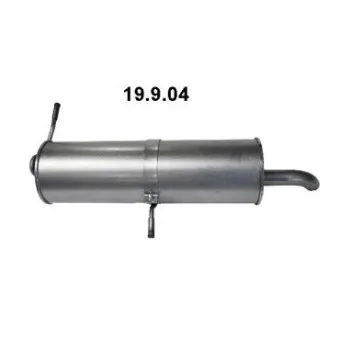 Silencieux arrière EBERSPÄCHER OEM 1726LK