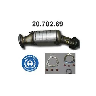 Catalyseur EBERSPÄCHER OEM 8E0254200EX