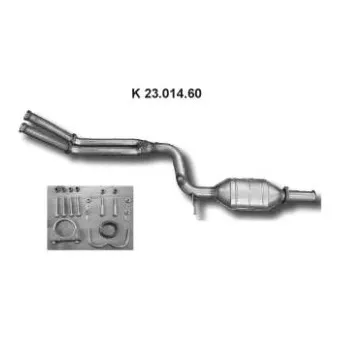 Catalyseur EBERSPÄCHER OEM 1244903619 Catalyseur EBERSPÄCHER OEM 1244903619