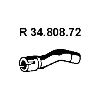 Tuyau d'échappement EBERSPÄCHER [34.808.72]