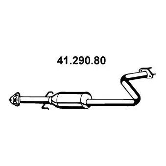 Silencieux central EBERSPÄCHER OEM 18220SM4A73