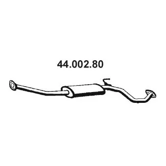 EBERSPÄCHER 44.002.80 - Silencieux central