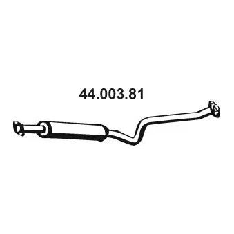 EBERSPÄCHER 44.003.81 - Silencieux central