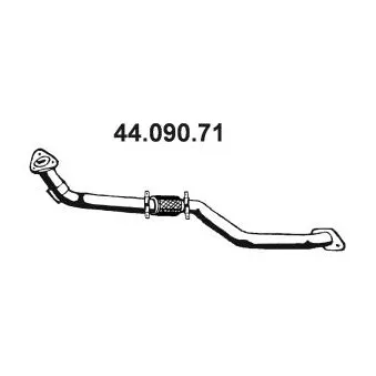 Tuyau d'échappement EBERSPÄCHER OEM 2001065Y01