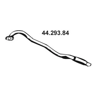 Tuyau d'échappement EBERSPÄCHER OEM 200507F650